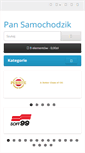 Mobile Screenshot of pan-samochodzik.com