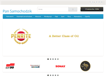 Tablet Screenshot of pan-samochodzik.com